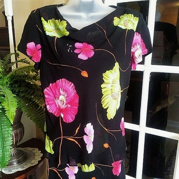 Beautiful 2 pc Dress by Positive Attitude Like New - Picture 2 of 6